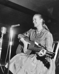 Jean Ritchie at Indiana University, 1960